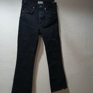 Zara size 6 Charcoal Denim Jeans